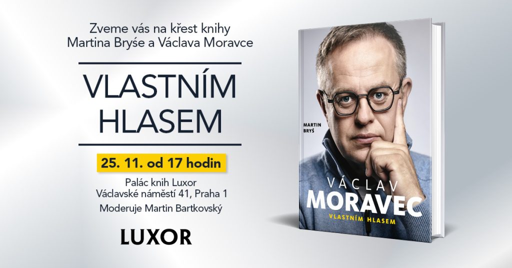 Křest knihy Martina Bryśe a Václava Moravce Vlastním hlasem 1 1200x628 19