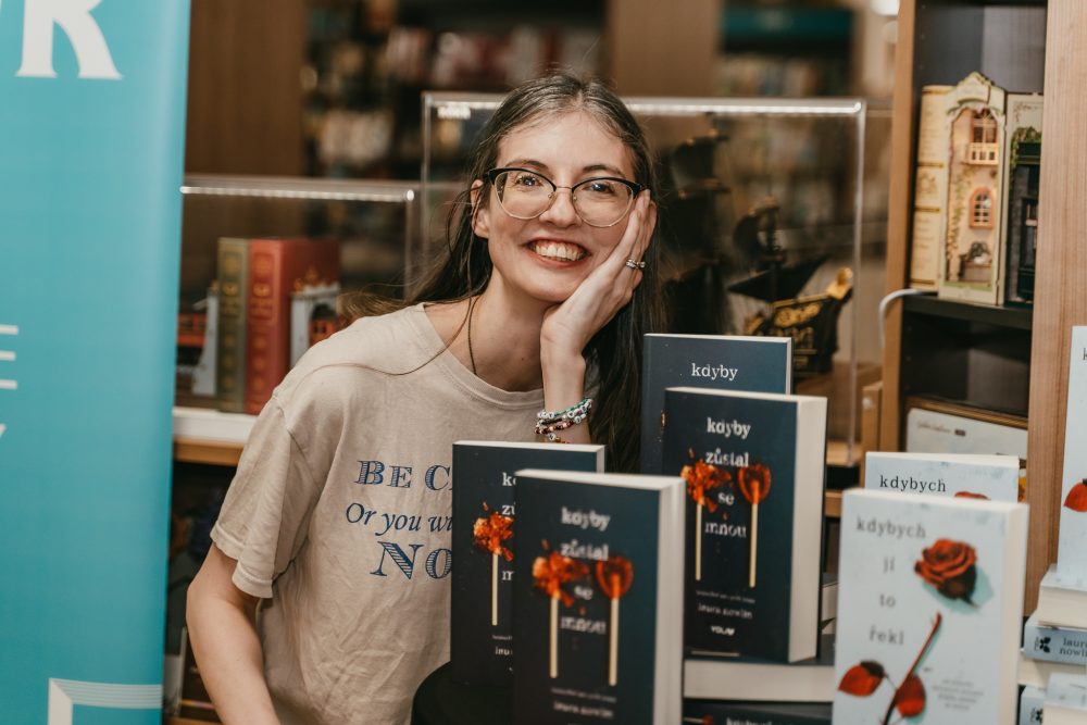 Laura Nowlin v knihkupectví Luxor
