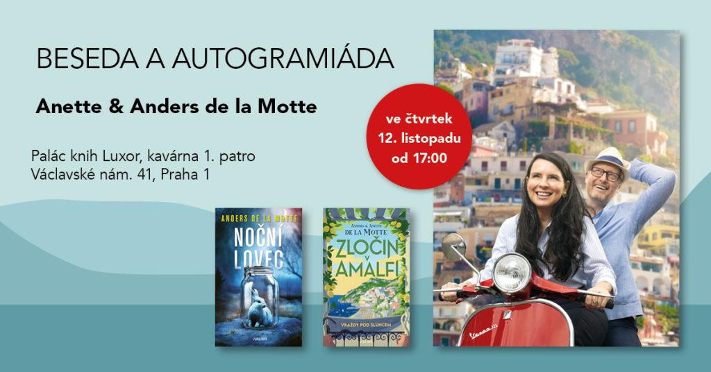 Beseda a autogramiáda: Anette & Anders de la Motte 1 Anette Anders dl Motte pozvanka 1200x628