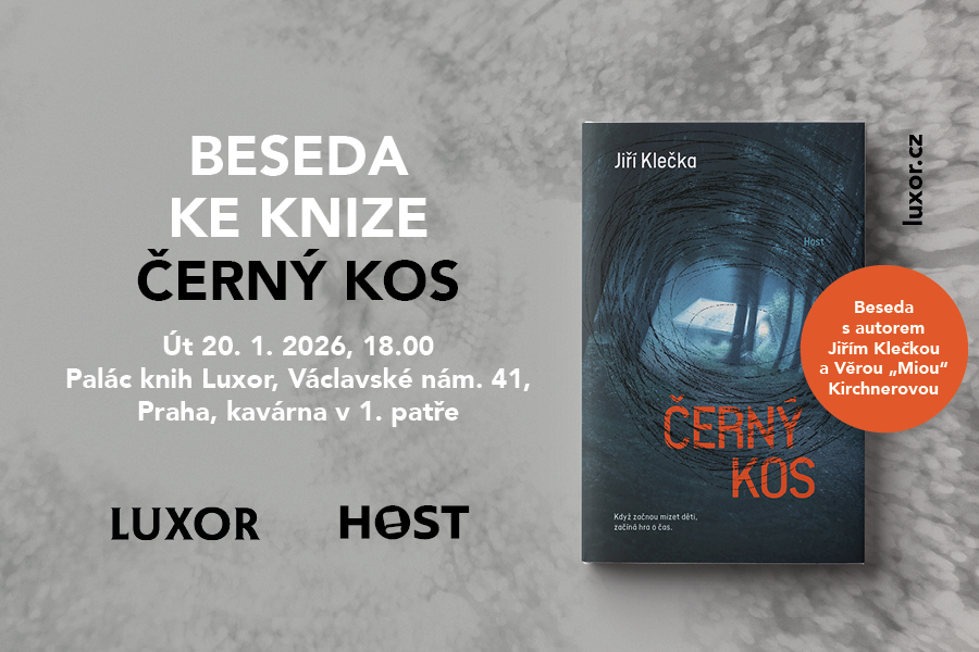 Beseda ke knize Jiřího Klečky Černý kos 1