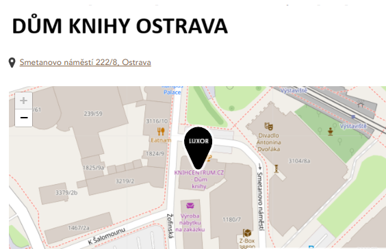 DUM KNIHY OSTRAVA