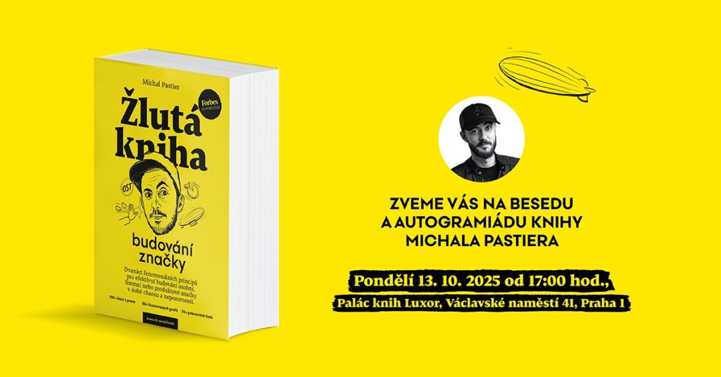Beseda a autogramiáda Michala Pastiera ke Žluté knize budování značky 1 IMG 5004