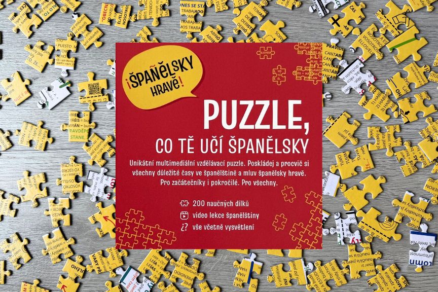 Puzzle Španělsky hravě
