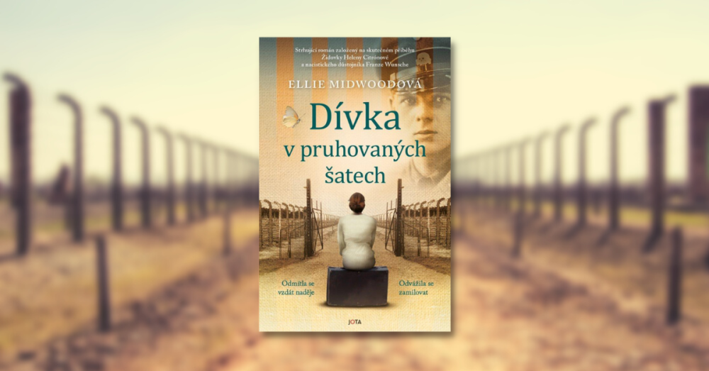 Dívka v pruhovaných šatech