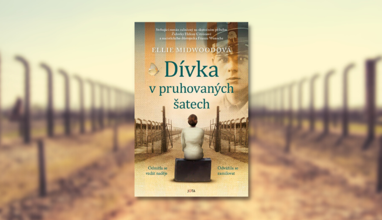 Dívka v pruhovaných šatech