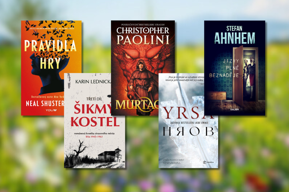 Dubnové knižní novinky