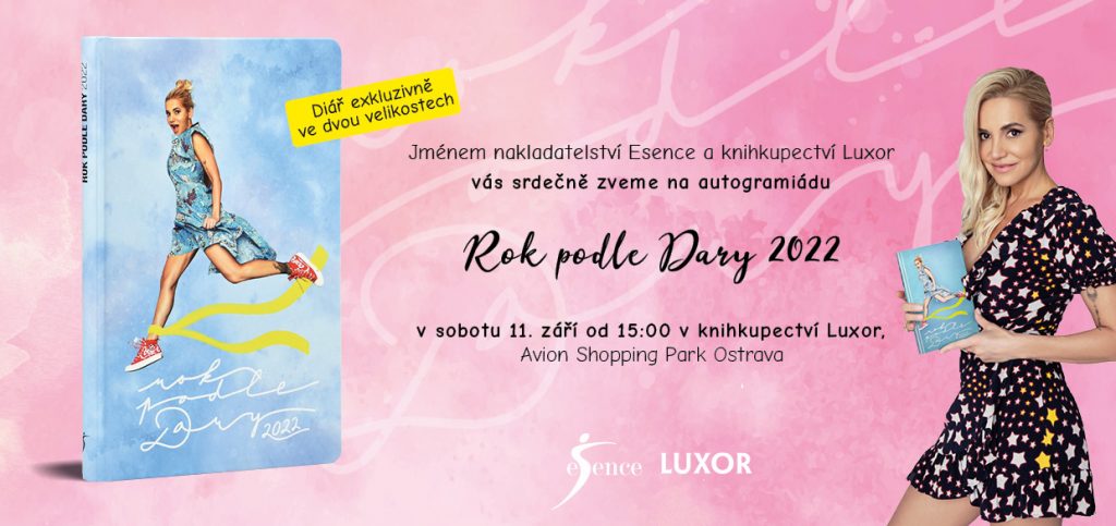 Rok podle Dary 2022 Autogramiáda Luxor Ostrava