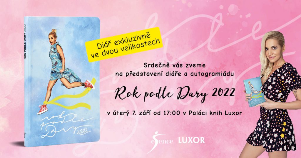 Rok podle Dary 2022 Autogramiáda banner banner Luxor 1200x628