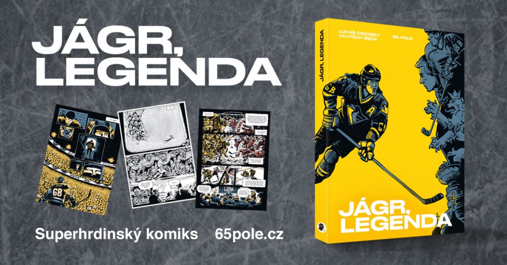 Jágr, legenda – křest komiksu 1 banner jagr1200px