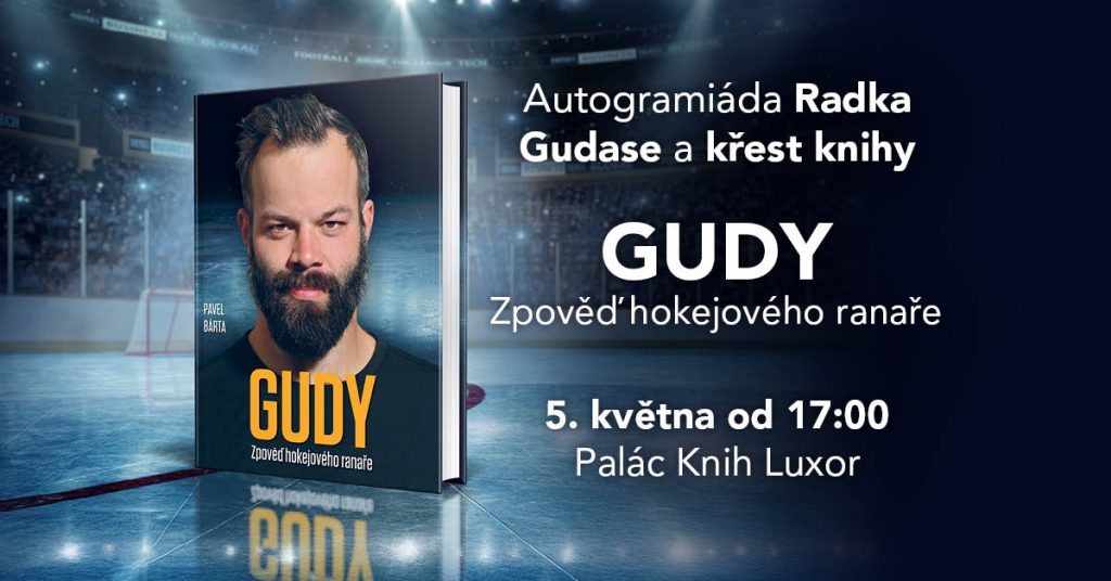 Autogramiáda Radka Gudase a křest knihy GUDY 1 luxor 1200x628 2