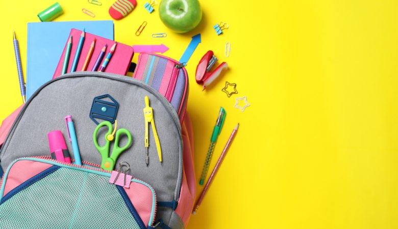 školní batoh, aktovka do školy