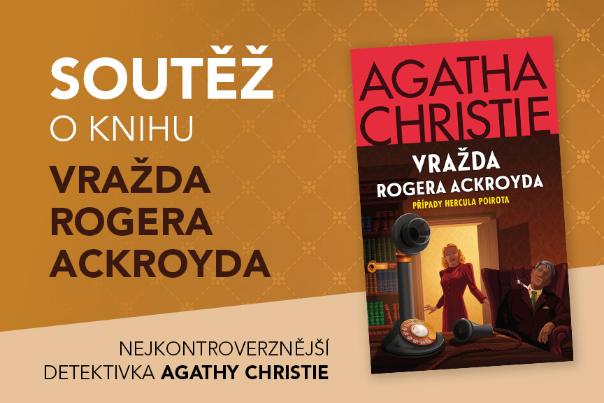 SOUTĚŽ o knihu Vražda Rogera Ackroyda