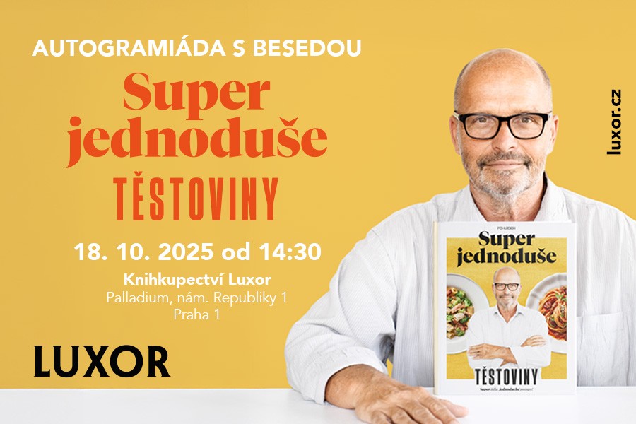 PALLADIUM: Beseda a autogramiáda Zdeňka Pohlreicha k novince Super jednoduše: Těstoviny 1