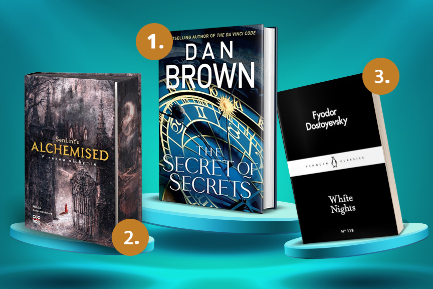 Nejčtenější knihy v anglickém jazyce